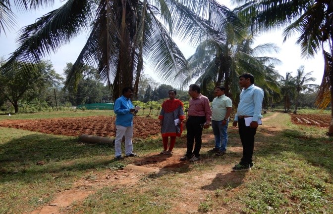 ADR Sir Visited KVK Farm and given improvement suggestions